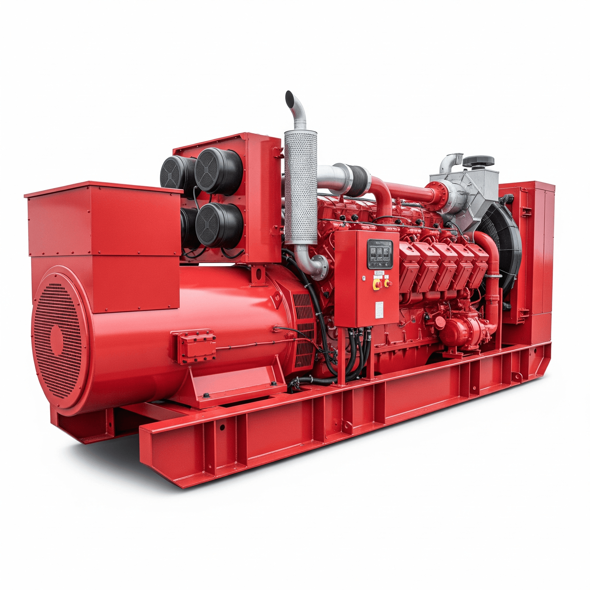 Industrial diesel generator