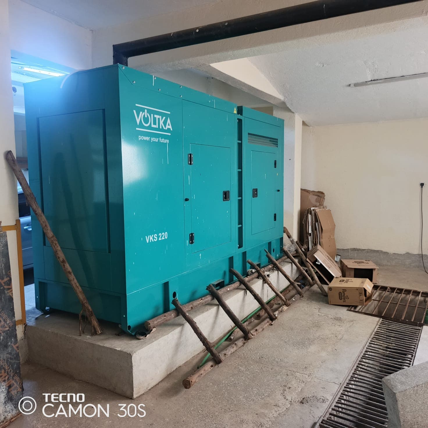 Generator installation